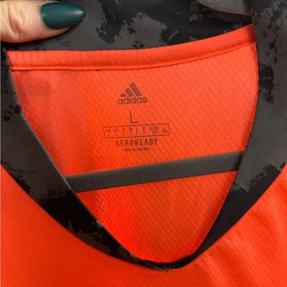 Adidas Men's Bright Orange MN United Soccer Jersey - Picture 2 of 5